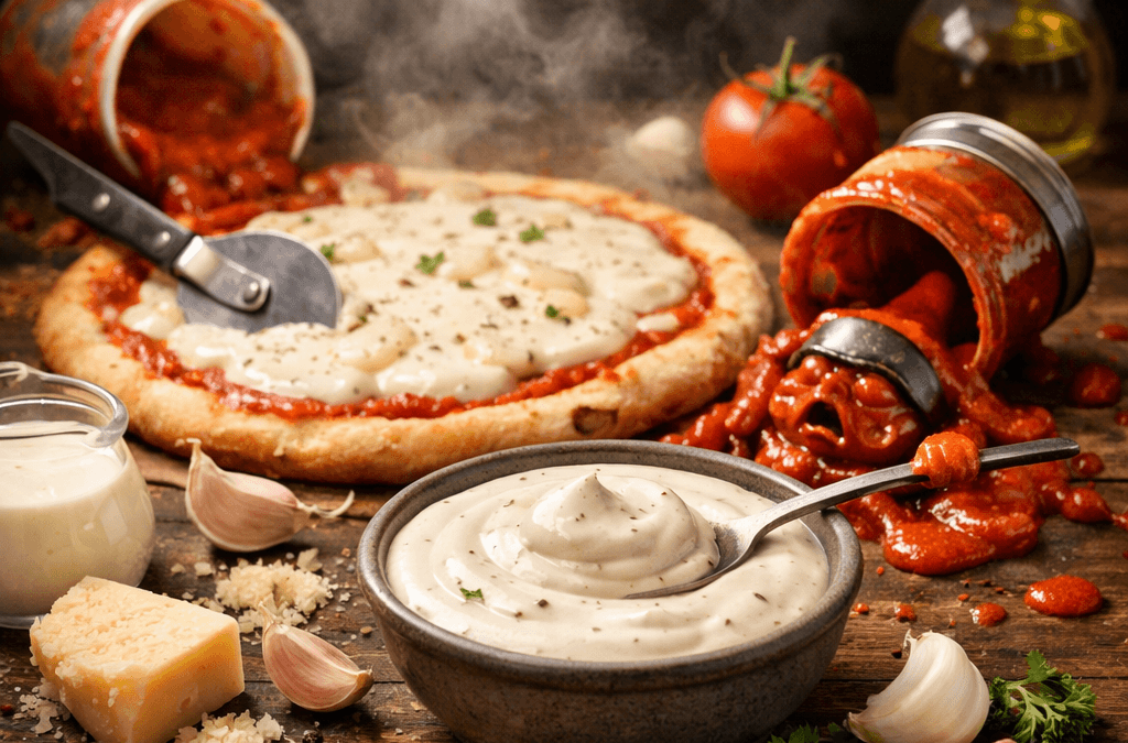 Biały sos do pizzy – przepis na aromatyczną Bianca, która zaskoczy Twoich gości