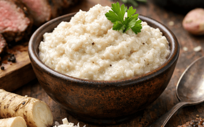 Sos chrzanowy do mięsa – klasyka, która zawsze sprawdza się na rodzinnych uroczystościach