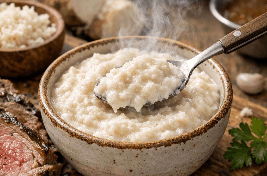 Sos chrzanowy na ciepło do mięsa – staropolski przepis na wykwintny obiad