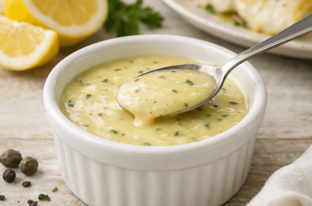 Sos cytrynowy do ryby – orzeźwienie, które odmieni Twój piątkowy obiad