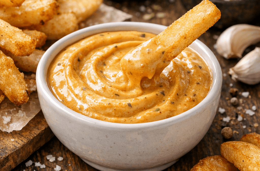Sos do frytek – zapomnij o keczupie, te dipy przeniosą Cię do innego wymiaru