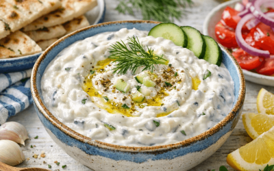 Sos do gyrosa – wszystko, co musisz wiedzieć o idealnym dressingu do tej sałatki