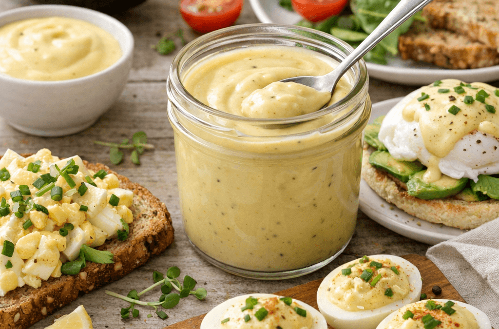 Sos do jajka – od majonezowych wariacji po egzotyczne smaki