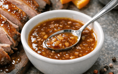 Sos do kaczki – owocowe i korzenne propozycje na królewskie danie