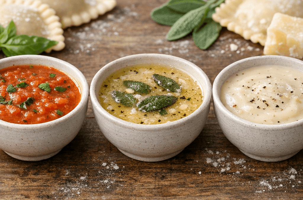 Sos do ravioli – czym polać te małe pierożki, by nie przyćmić ich nadzienia