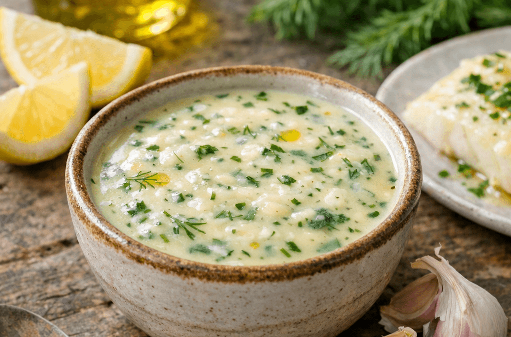 Sos do ryba po grecku – idealnie doprawiona baza do wigilijnego klasyka