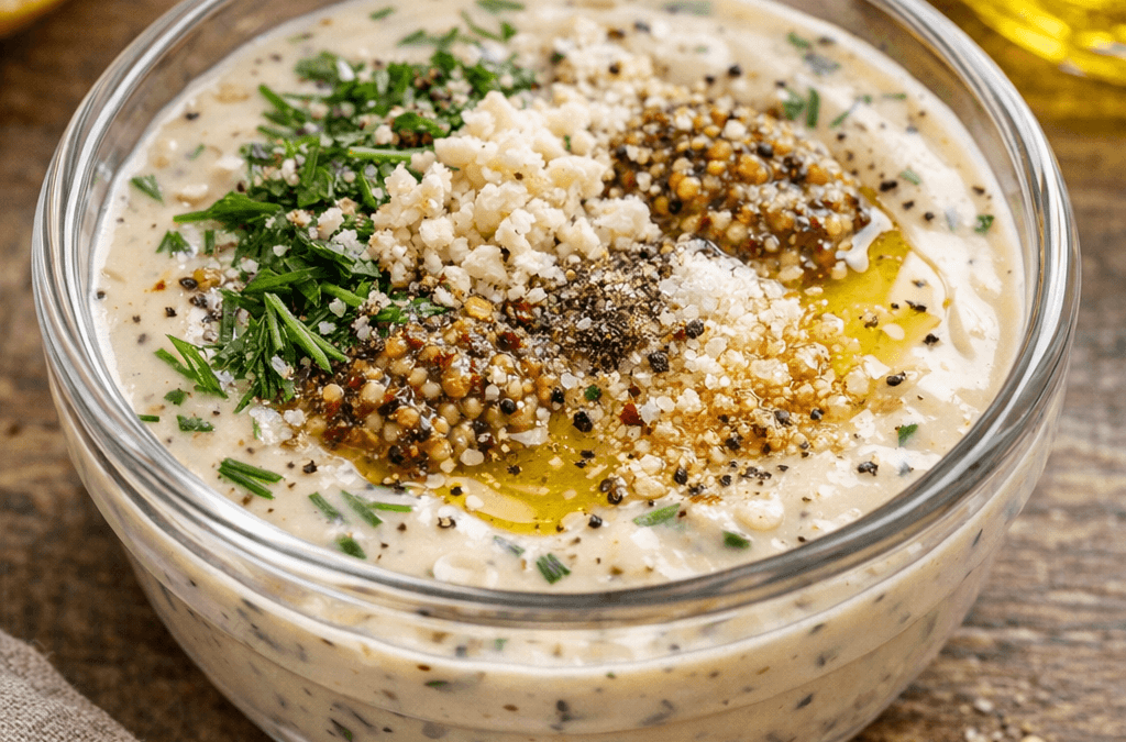 Sos do salatki z kurczakiem