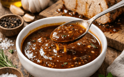 Sos do schabu pieczonego – jak zrobić idealnie klarowny i smaczny sos z pieczeni