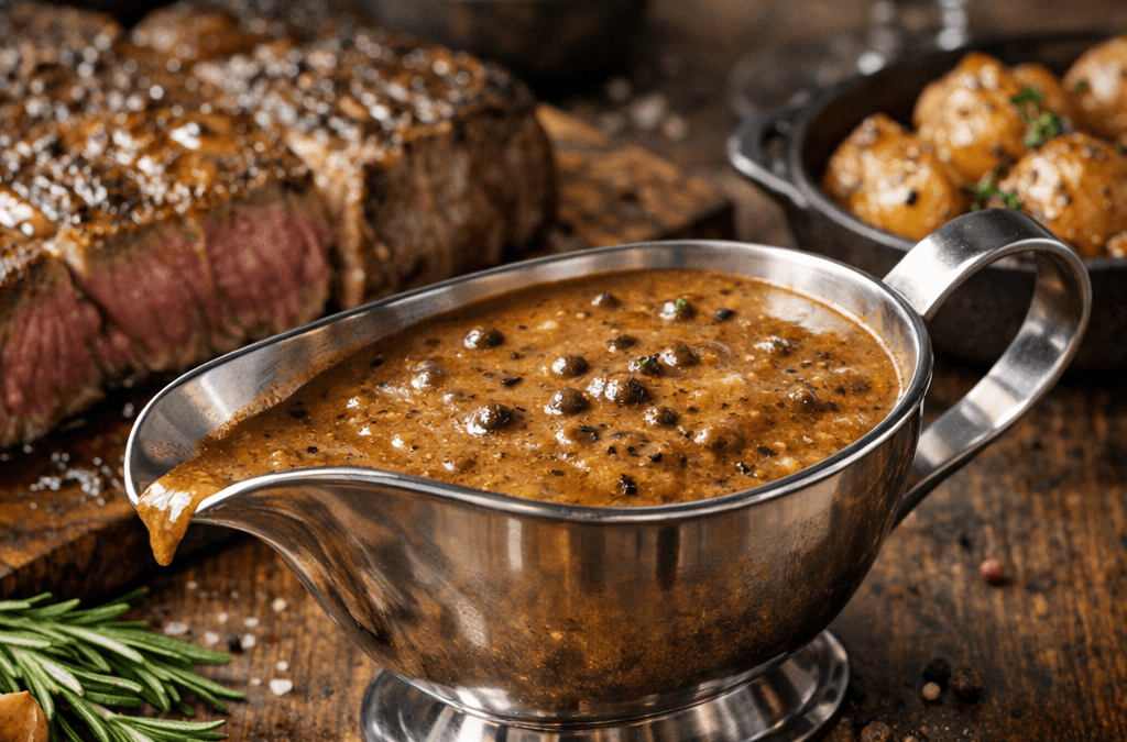 Sos do steka – jak podkreślić smak sezonowanej wołowiny w kilku krokach
