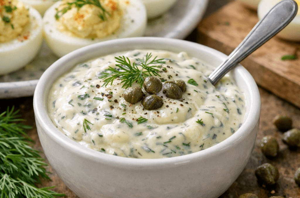 Sos koperkowy do jajek – klasyczny dodatek w najlepszym, aksamitnym wydaniu