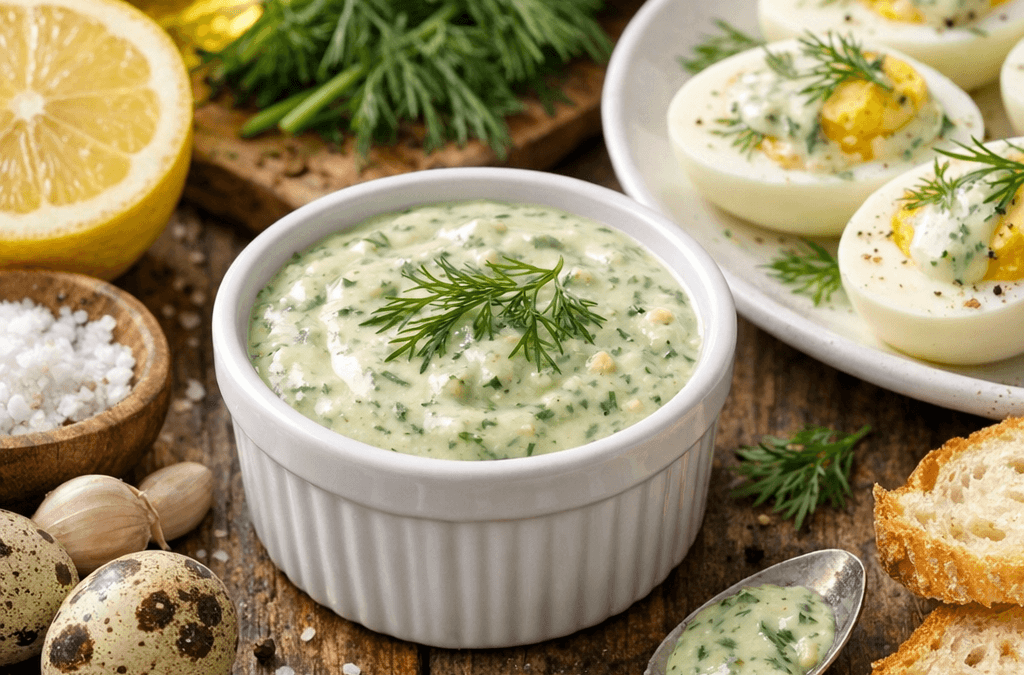 Sos koperkowy do jajka – wiosenna lekkość na talerzu w kilka chwil