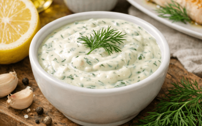 Sos koperkowy do ryby – idealnie zbalansowany smak na parze i z patelni