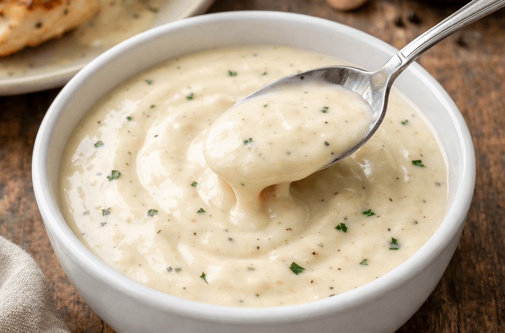 Sos śmietanowy do kurczaka – najprostszy sposób na soczystą pierś z patelni