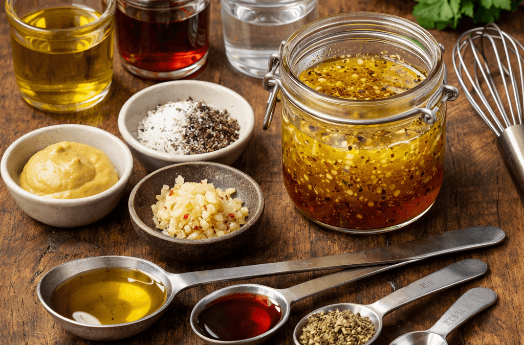 Sos winegret do sałatki – złote zasady i proporcje, których nie wolno ignorować