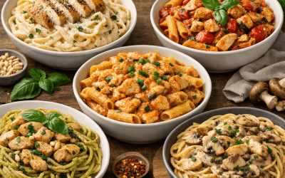 Sosy do makaronu z kurczakiem – 5 pomysłów, dzięki którym zapomnisz o nudzie w kuchni