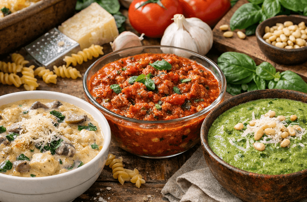 Sosy do zapiekanki makaronowej – ranking najlepszych połączeń, które musisz sprawdzić