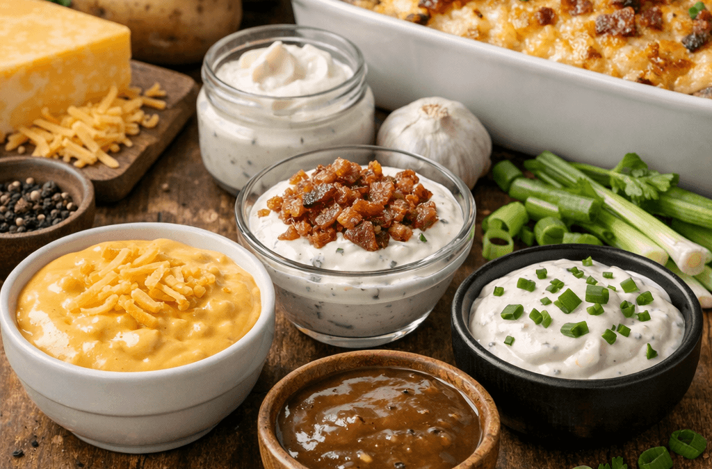Sosy do zapiekanki ziemniaczanej – kremowe inspiracje na sycący obiad